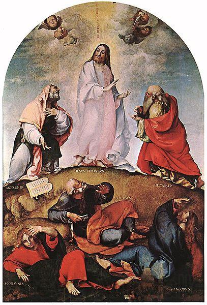 Lorenzo Lotto Transfiguration Spain oil painting art